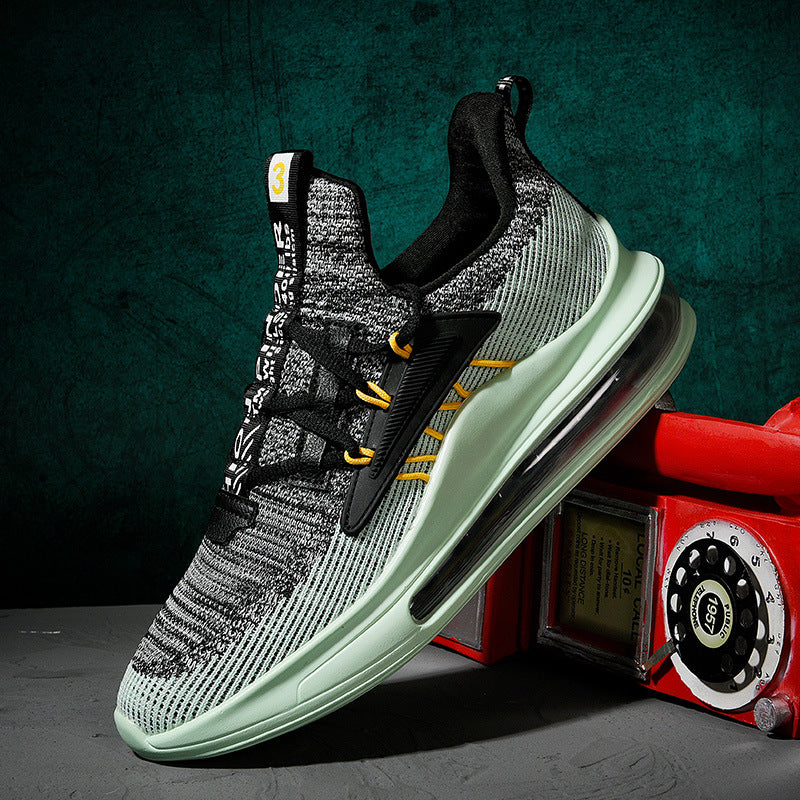 男士緩震休閒運動鞋減震跑步鞋