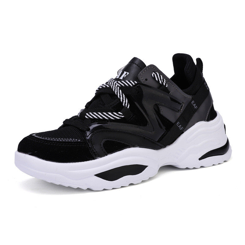 Breathable Shoes For Men And Women Couples Daddy Shoes Korean Style Increased Sports Shoes