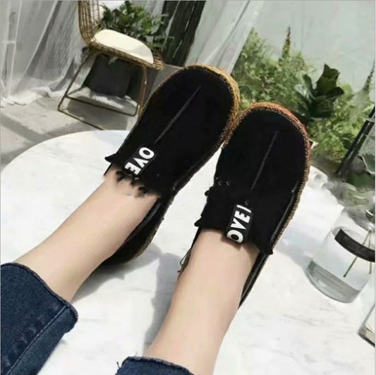 Peas Shoes For Pregnant Women Driving Single Shoes