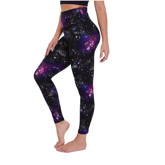 Printed Women's Sports Yoga Fitness Running Tights