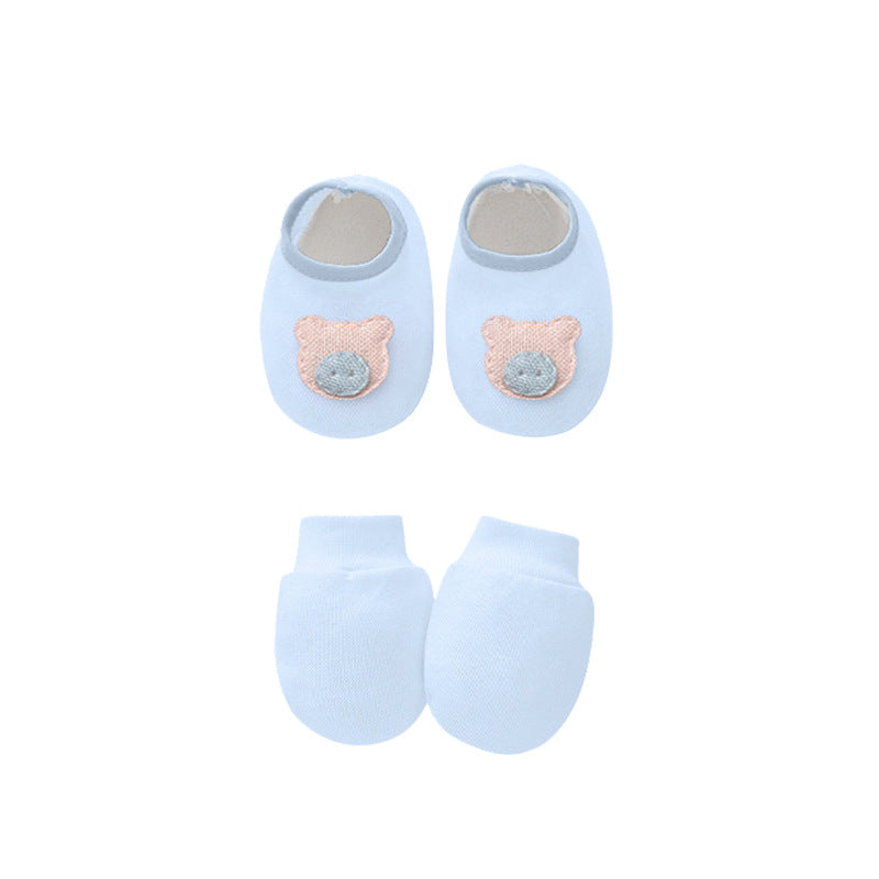嬰兒棉手套 嬰兒腳套 嬰兒