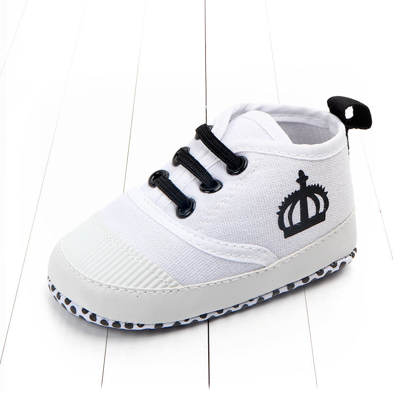 帆布嬰兒嬰兒鞋兒童鞋學步鞋