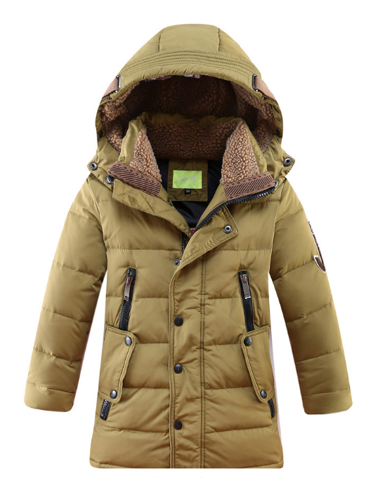 -30度兒童冬季衝鋒衣鴨絨加厚兒童服飾2021大童保暖冬季羽絨外套加厚外套