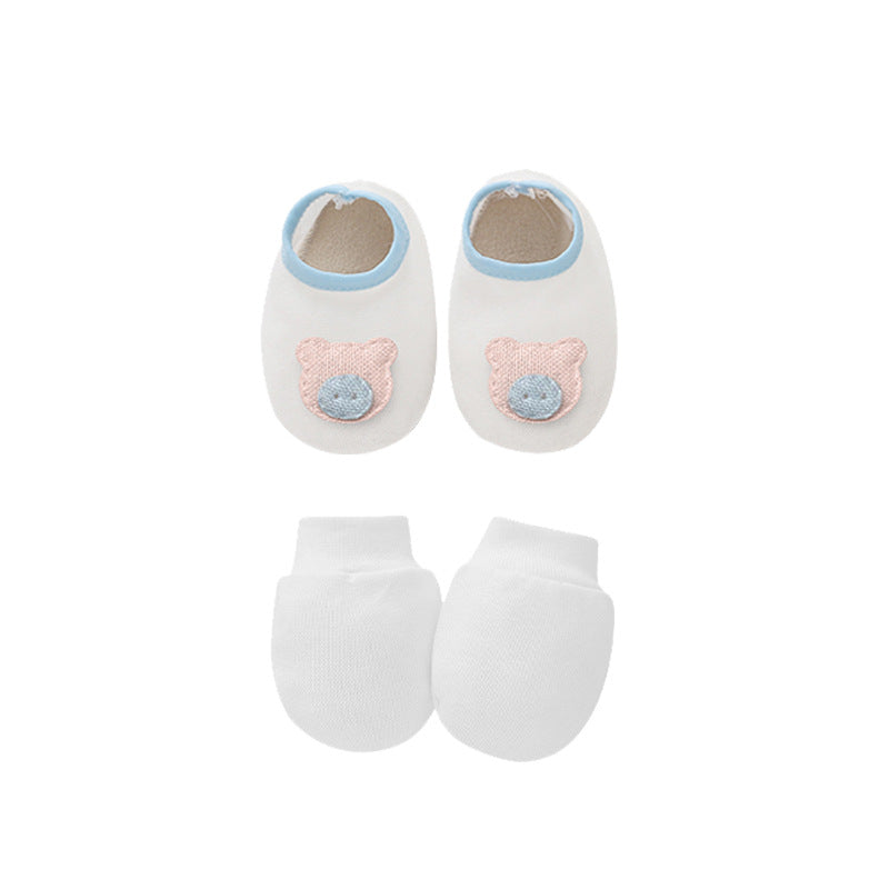 嬰兒棉手套 嬰兒腳套 嬰兒