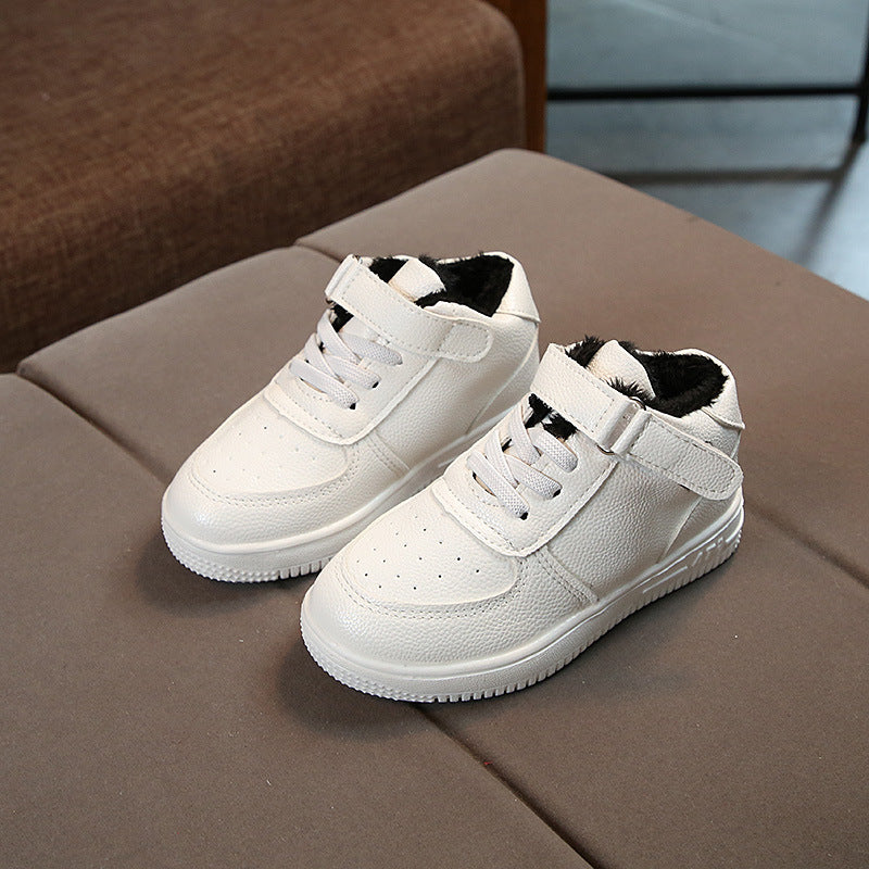 2021 New Spring Shoes Children Shoes With White Cotton Shoes And Casual Shoes Baby Shoes