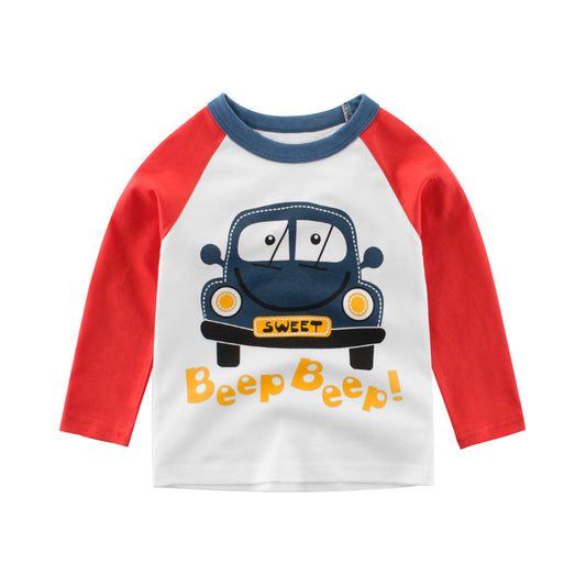 Children's car t-shirt