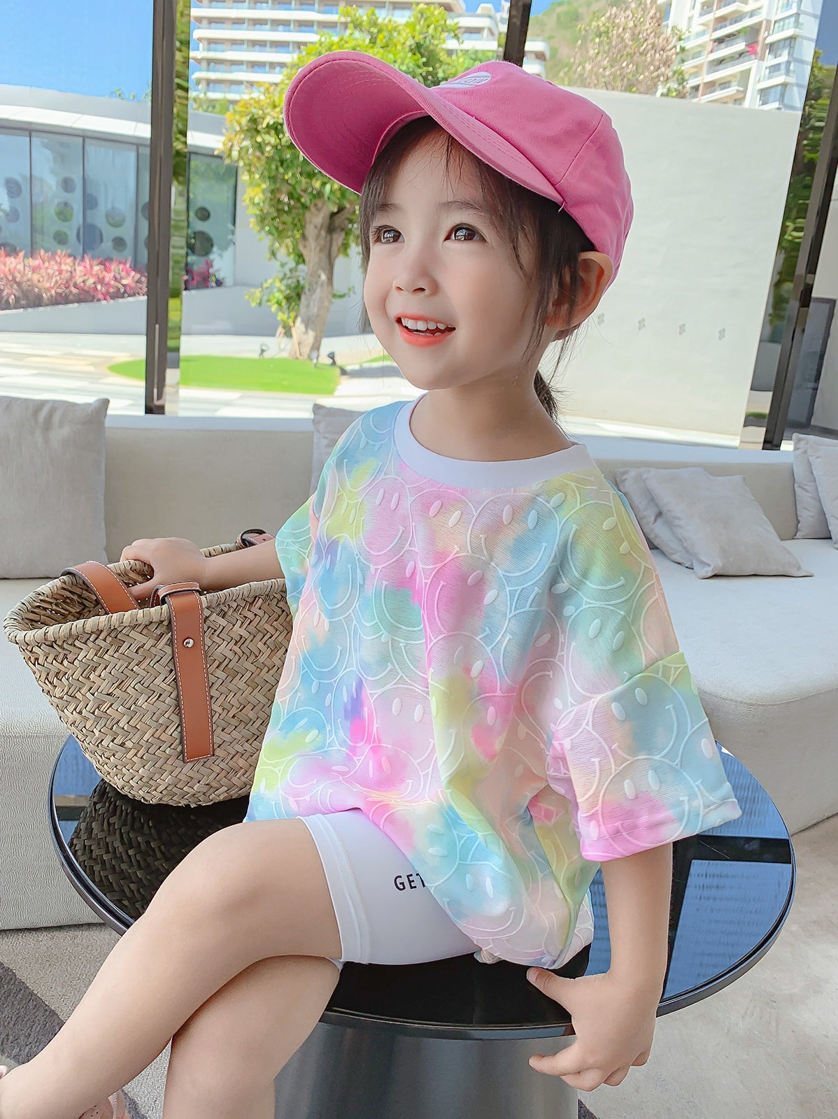 Girls\' Summer New Children\'s Half Sleeve Baby T-shirt