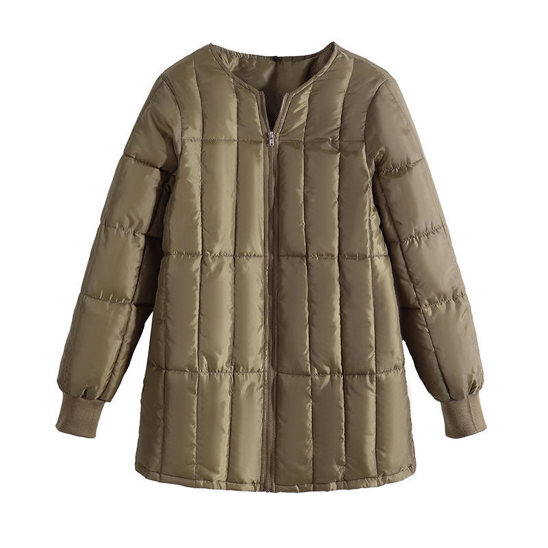 Women's Plus Size-style Liner Detachable Down Cotton-padded Coat