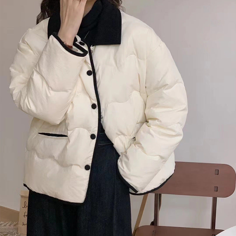 Women's Short Loose Down Cotton-padded Jacket Winter Thick Coat