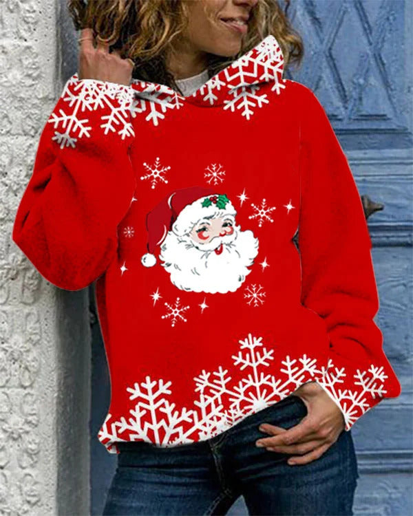 Women's Dacron Garment Loose Casual Pattern Christmas