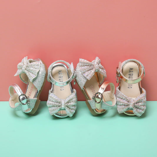 Soft Sole Little Girl Princess Shoes Children Crystal Shoes